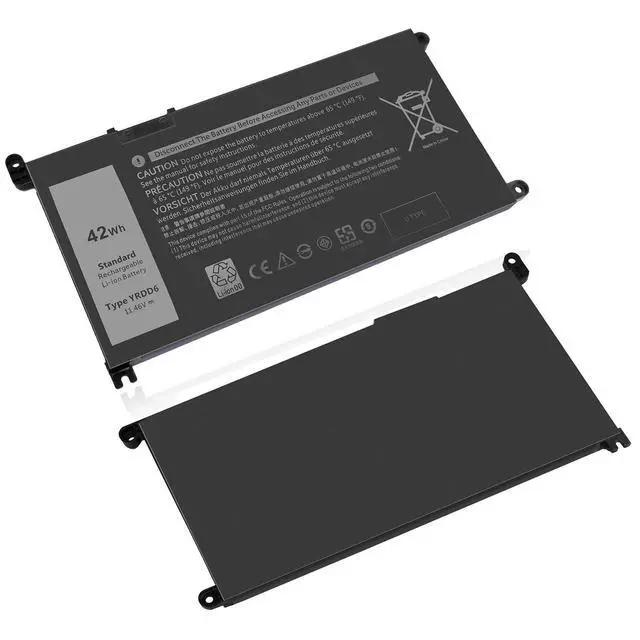 Alt view image 2 of 7 - YRDD6 Laptop Battery Replacement for Dell inspiron 7586 3583 3593 3582 3501, inspiron 15 5000 Series 5593 5582 5584 5594 5598 5585 14 3493 5482 5485 5491 5493 Vostro 5481 1VX1H P93G P75F Computer.