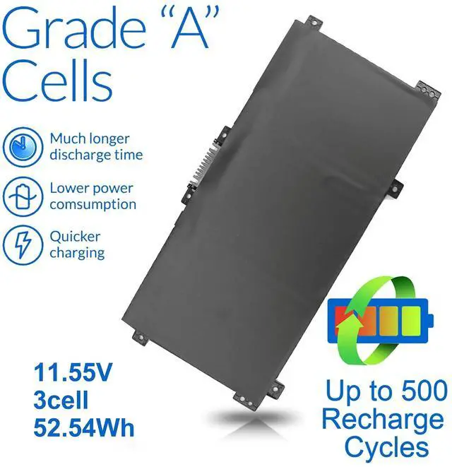 Alt view image 4 of 7 - LK03XL L09281-855 Battery Compatible with HP Envy X360 Convertible 15m-cn0012dx 15m-cn0011dx 15m-bp112dx 15m-bq121dx 15m-bp111dx 15m-cn0xxx 17m-ae0xx 17-ae1xx 17-bw0013dx 916814-855