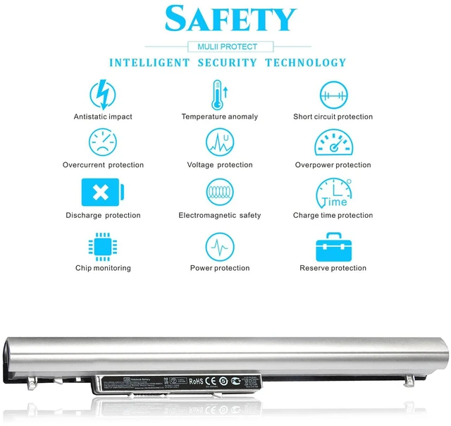 Alt view image 3 of 7 - TOPKAIYUEN Spare LA04 776622-001 Laptop Battery Replacement for HP Battery Compatible with HP Pavilion 14 15 248 G1 LA04 728460-001 752237-001 15-1272WM 15-F233WM Notebook.