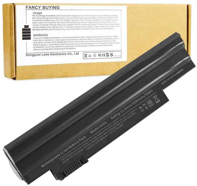 Main image of Fancy Buying Laptop Battery for Acer Aspire One D255 D257 D260 522 722 Al10a31 Al10b31 Al10bw Al10g31 Bt.00603.121 Lc.btp00 Gateway LT23 LT25 Performance