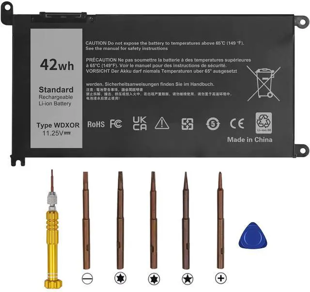 Main image of Bituoer 42Wh WDX0R Laptop Battery for Dell Inspiron 15 7579 7569 7560 7570 5578 5570 5775 5579 5565 5567 5568 13 5378 5368 7375 7368 7378, 17 5765 5767 5770 Series P69G001 P58F P58F001