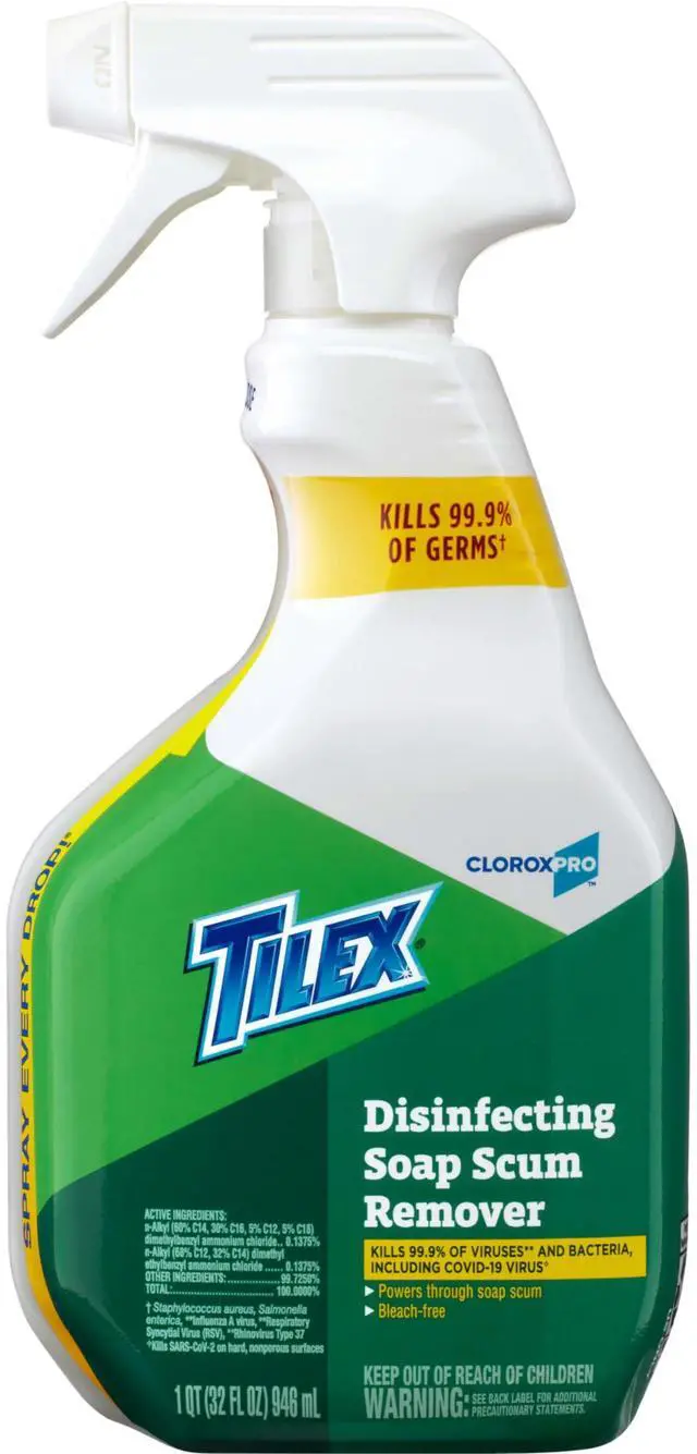 Main image of CloroxPro Tilex Disinfecting Soap Scum Remover Spray, 32 Fluid Ounces (Package May Vary)