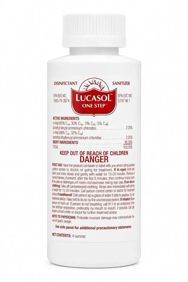 Main image of Lucasol One Step Hospital Grade Disinfectant All Purpose Cleaner