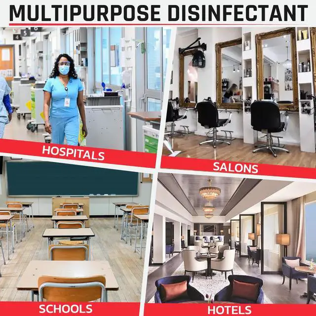 Alt view image 3 of 7 - Lucasol One Step Hospital Grade Disinfectant All Purpose Cleaner