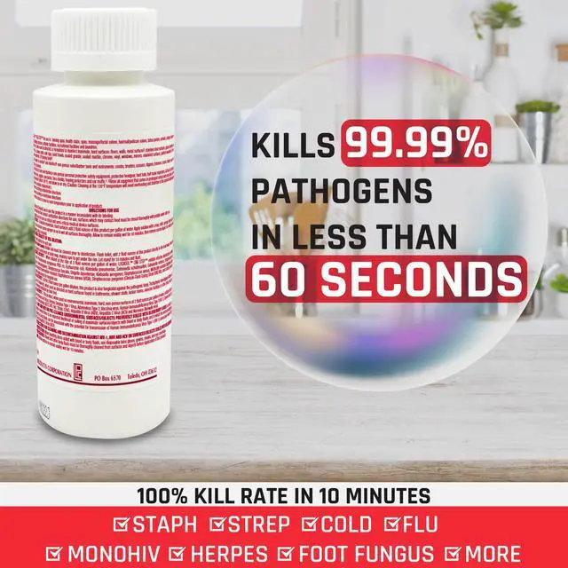 Alt view image 4 of 7 - Lucasol One Step Hospital Grade Disinfectant All Purpose Cleaner