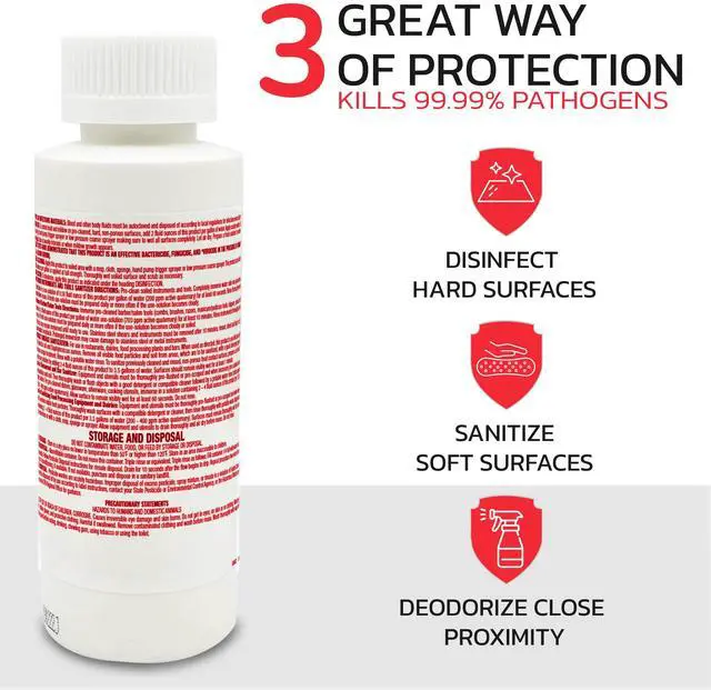 Alt view image 6 of 7 - Lucasol One Step Hospital Grade Disinfectant All Purpose Cleaner