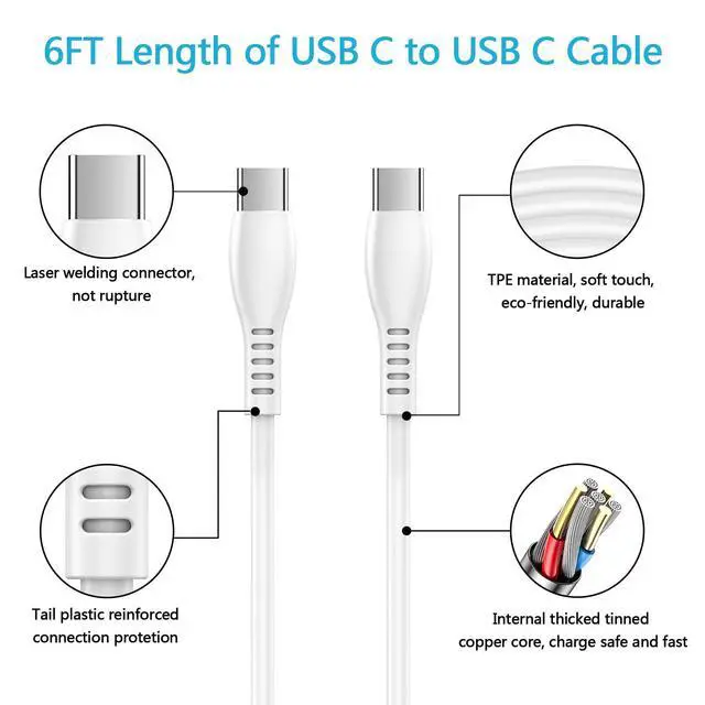 Alt view image 6 of 7 - Charger for Samsung Galaxy A37 A57 A17 A56 A26 A36 5G, Fast Phone Charger