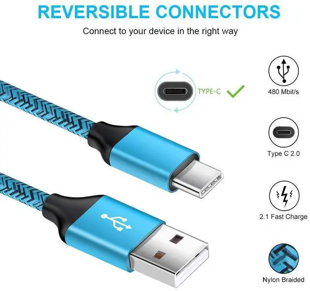 Alt view image 2 of 7 - Type C Wall Charger Block Fast Charging Cable for Samsung Galaxy S26 S25 S24 S23 S22 S21 FE S20 Ultra A17 A16 5G A15 A14 A56 A36 A11 A10E A51 A71 A01 A21 A20, USB Wall Plug Adapter, Type C USB Cable