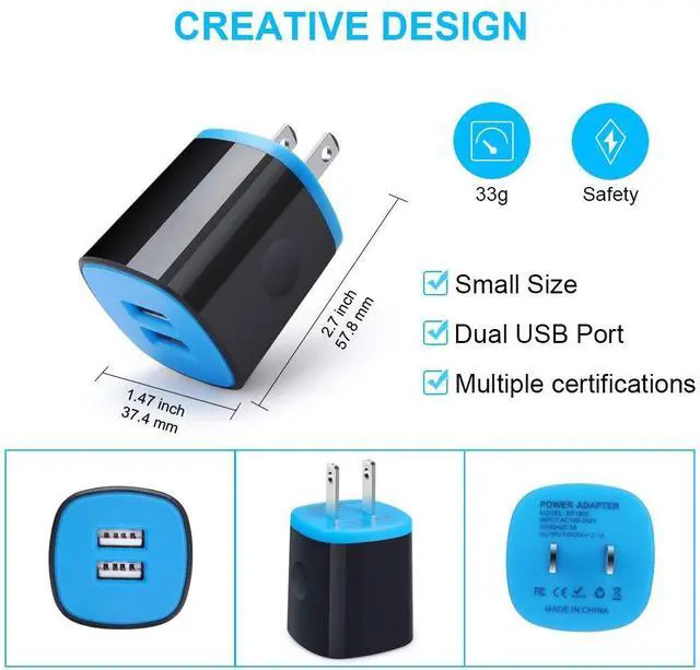 Alt view image 3 of 7 - Type C Wall Charger Block Fast Charging Cable for Samsung Galaxy S26 S25 S24 S23 S22 S21 FE S20 Ultra A17 A16 5G A15 A14 A56 A36 A11 A10E A51 A71 A01 A21 A20, USB Wall Plug Adapter, Type C USB Cable