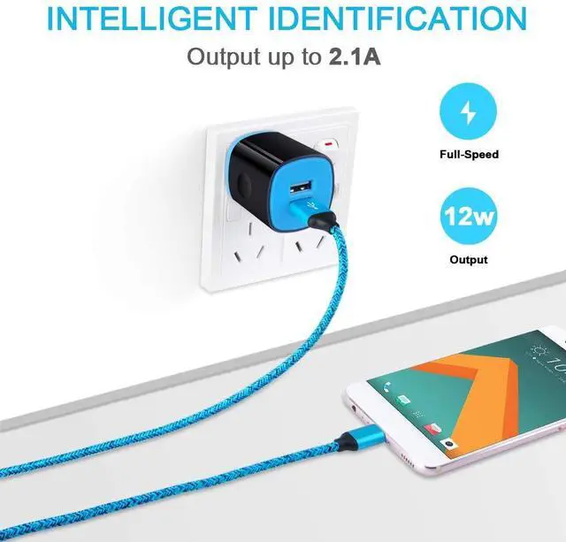 Alt view image 7 of 7 - Type C Wall Charger Block Fast Charging Cable for Samsung Galaxy S26 S25 S24 S23 S22 S21 FE S20 Ultra A17 A16 5G A15 A14 A56 A36 A11 A10E A51 A71 A01 A21 A20, USB Wall Plug Adapter, Type C USB Cable