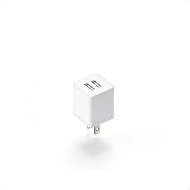 Main image of USB Charger Block for Apple iPhone Air 17 16 15 14 13 12 11 Pro Max, 10W USBA Fast Charging Cube Plug Brick for Apple Watch iPhone iPad Airpods and More, 1Pack 2A USB-C Power Adapter, White