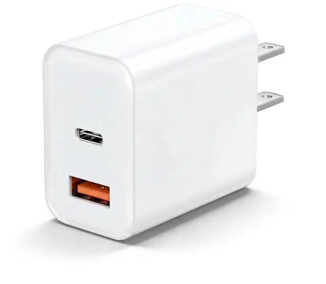Main image of Fast USB C Charger Block for Apple Watch,20W Dual Port Wall Charger Type C Charging Plug Power Adapter for Apple Watch/iWatch Series Ultra/11/10/9/8/7/6/5/4/3,iPhone 17/16/15,AirPods 4/3/2/1