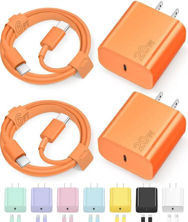 Main image of iPhone 17 16 15 Charger Fast Charging Type C Chargers USB C Charger Block