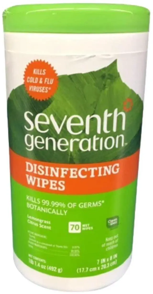 Main image of Seventh Generation Disinfecting Wipes - 70 ct