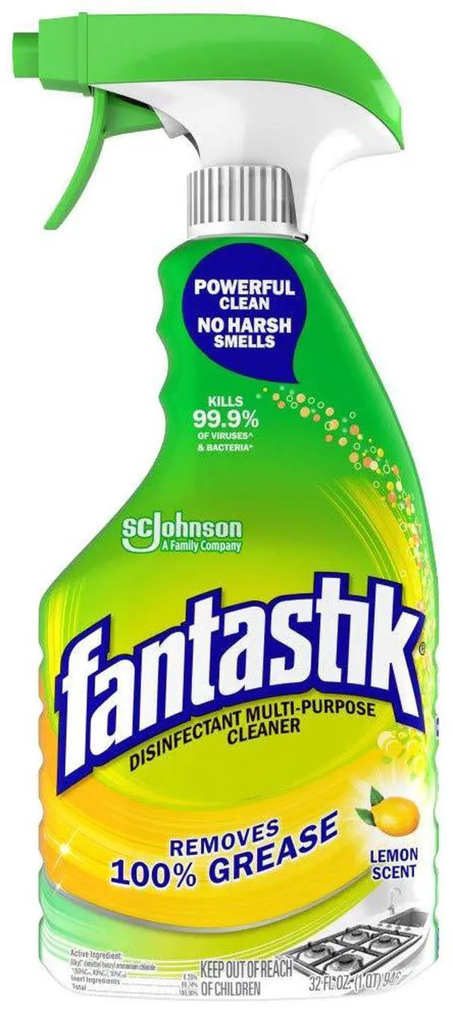 Main image of Fantastik All-Purpose Cleaner Trigger, Lemon Scent, 32 fl oz