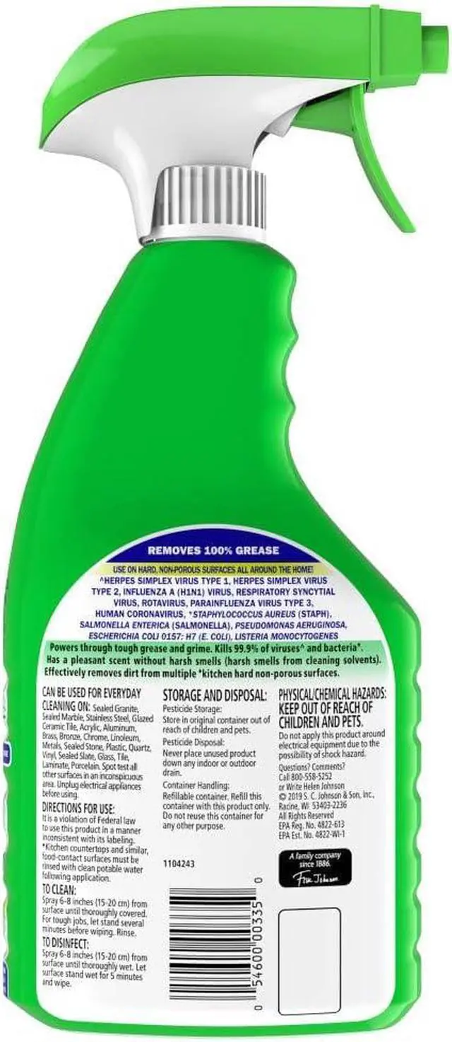 Alt view image 5 of 5 - Fantastik All-Purpose Cleaner Trigger, Lemon Scent, 32 fl oz