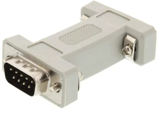 Main image of Null Modem Adapter for Serial Cables - DB9 Male to Female