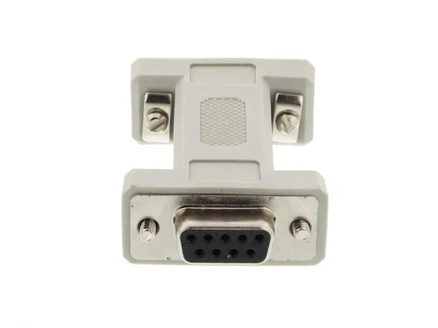 Alt view image 4 of 7 - Null Modem Adapter for Serial Cables - DB9 Male to Female