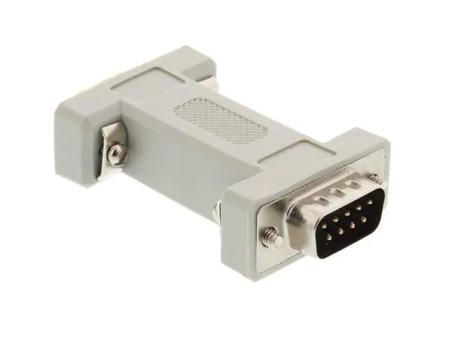 Alt view image 7 of 7 - Null Modem Adapter for Serial Cables - DB9 Male to Female