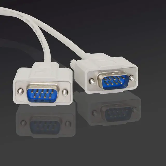 Alt view image 3 of 7 - PNGKNYOCN 30cm DB9 Y Splitter Cable DB9 9 Pin 1 Female ale to 2 Male Rs232 Serial Splitter Adapter Straight-Through Cable YOUCHENG for Connect Various Serial Interface Devices