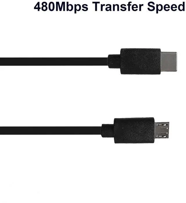Alt view image 3 of 5 - YBSCJHGR USB C to Micro Fast Charging & Data Sync Charging Cord