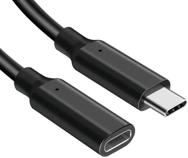 Main image of USB C Extension Cable 3.3ft, USB Type C Male to Female Charging/Data Transfer Extender Cord, USB3.2 10Gbps 5A/100W 4K/60Hz,Compatible with MacBook Dell XPS iPhone 17/16/15 Samsung Galaxy iPad and More