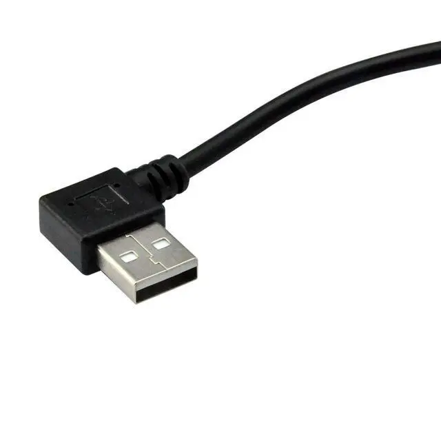Alt view image 3 of 5 - UCEC USB 2.0 Extension Cable, USB Cable Extender USB 90 Degree Adapter- Right Angle A Male to Female - 0.7 Feet (20cm)