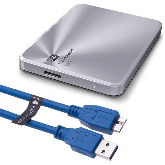 Alt view image 4 of 4 - Keple USB Micro-B Cable for LaCie Porsche Design, Slim, P'9230, Rugged Mini, Triple, Sony SL-BG1, HD-S1A, SL-BG1, HD-SG5, HD-E2, HD-E1, HD-EG5, Freecom 35610, Fuji X-T2, GFX 50S, Hard Drive (3ft)