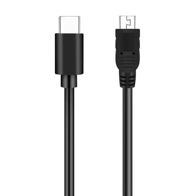 Alt view image 4 of 5 - Kxable USB C to Mini USB Cable 2 Feet, USB C to Mini 5-Pin Charging & Sync Data Cord, Compatible with Texas Instruments Calculators, PS3 Controller, Digital Camera, MP3 Player and More