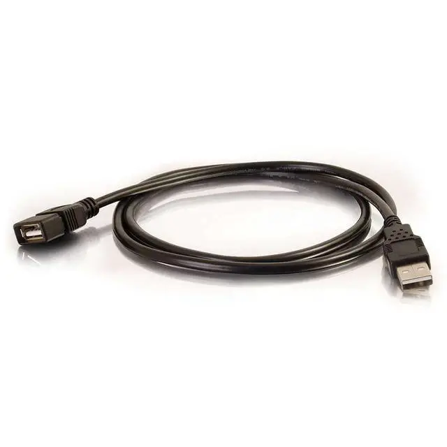 Alt view image 2 of 5 - C2G 52106 USB A to A Long USB Extension Cable, 3.28 Feet (1 Meter), Black