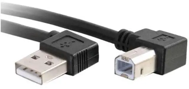 Main image of Cables To Go 3M USB 2.0 Right Angled A to B M/M