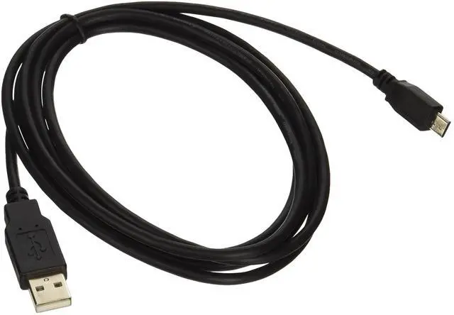 Main image of CableWholesale Micro USB 2.0 Cable, Black, Type A Male/Micro-B Male, A Male to Micro B High Speed USB Cable, 6 ft