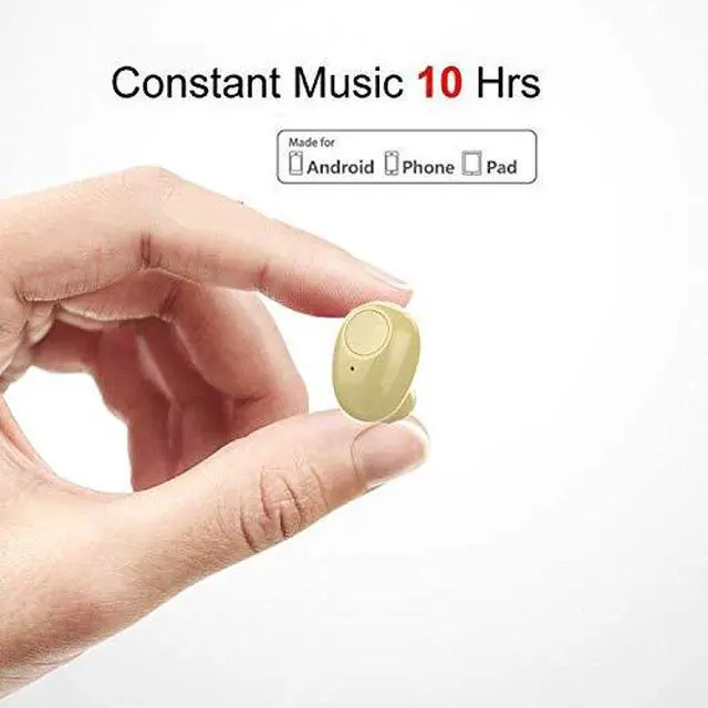 Alt view image 2 of 7 - NVAHVA Single Bluetooth Earpiece10 Hrs Playtime for Cell Phone PC TV