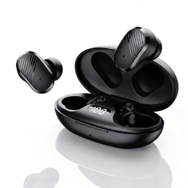 Main image of NVAHVA Wireless Small Earbuds with ENC Mic for Meeting Work Travel Sleep