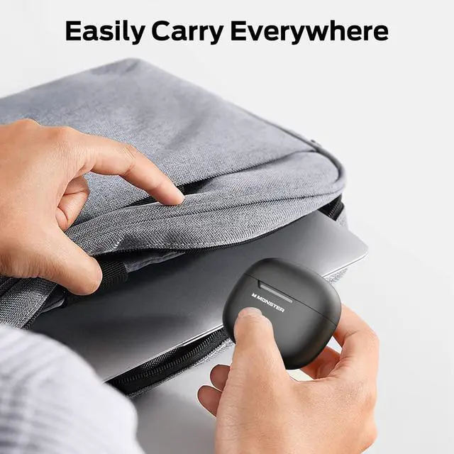 Alt view image 6 of 7 - Monster N-Lite 208 Bluetooth 5.4 Wireless Earbuds