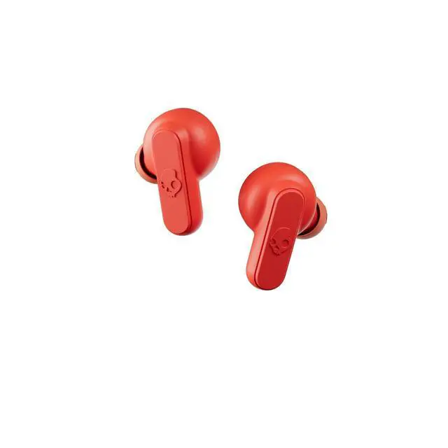Alt view image 3 of 7 - Skullcandy Dime in-Ear Wireless Earbuds, 12 Hr Battery, Microphone, Works with iPhone Android and Bluetooth Devices - Red
