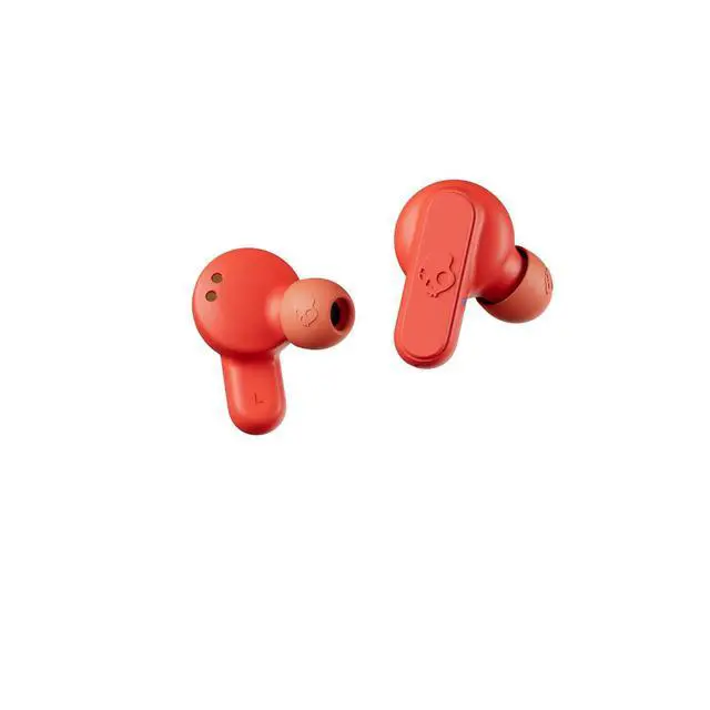 Alt view image 4 of 7 - Skullcandy Dime in-Ear Wireless Earbuds, 12 Hr Battery, Microphone, Works with iPhone Android and Bluetooth Devices - Red