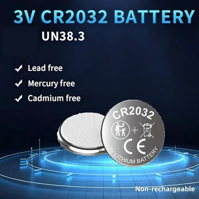 Alt view image 3 of 7 - Toyohira CR2032 Battery 3V Lithium Coin Battery 6 Pack High Capacity Airtag Key Fob Watch Motherborad Batteries Replacement Long Lasting Leak-Free CR2032