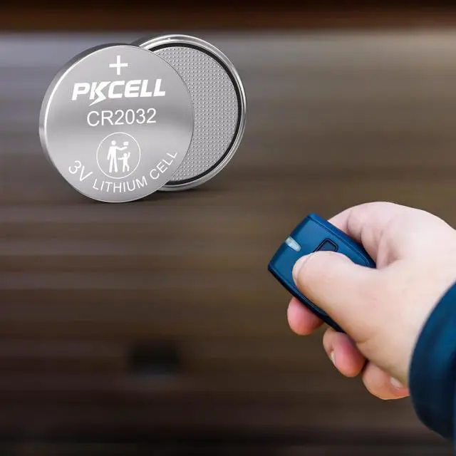 Alt view image 6 of 7 - PKCELL CR2032 Batteries 8 Pack 2032 Battery CR2032 Lithium 3V Coin Battery