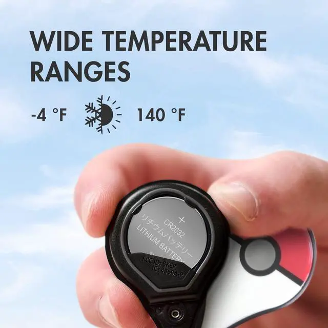 Alt view image 3 of 7 - Tenergy 3V CR2032 Batteries, Lithium Button Coin Cell 2032 Battery, Compatible with AirTags, Key FOBs, Calculators, Coin Counters, Watches, Heart Rate Monitors, Glucometer, and More, 10 Count
