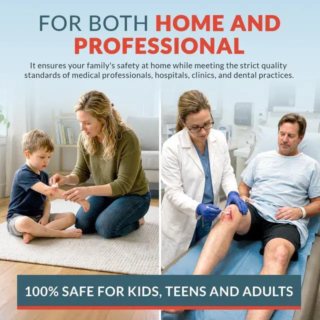 Alt view image 4 of 7 - Epic Medical Supply Hydrogen Peroxide 32 oz. First Aid Antiseptic and Multipurpose Cleaner, 3% USP, Topical Wash for Minor Cuts, Scrapes, Insect Bites, and Skin Irritations. (1)