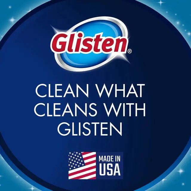 Alt view image 6 of 7 - Glisten Dishwasher Cleaner, Removes Limescale, Rust, Grease & Build-Up, Disinfects, Lemon Scent, 12 fl oz