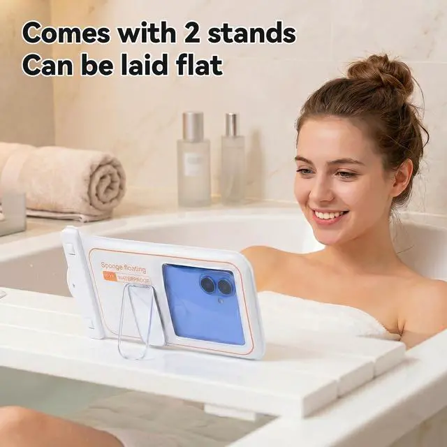 Alt view image 5 of 7 - aceyoon Waterproof Phone Pouch, Fits Up to 8.9" Clear