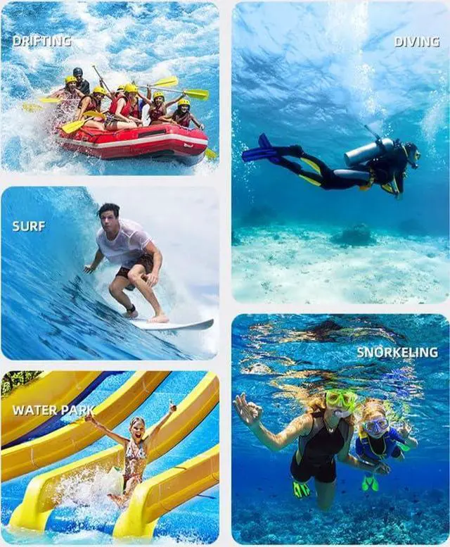 Alt view image 5 of 7 - Defemim Waterproof Phone Pouch,Floatable Waterproof Phone Pouch with Touchscreen,Universal IPX8 Waterproof Cell Phone Case,Underwater Photography,for Swimming,Rafting,Diving,for All Models (Pink)