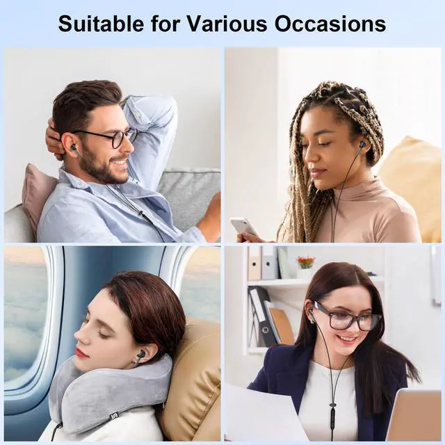 Alt view image 6 of 7 - Wired Earbuds Headphones Earphones for Samsung A15 A14 A13 A25 A23 S10 S9 S8 iPhone 6 5, Wired Earbuds with Microphone 3.5mm AUX Jack Gaming Ear Buds for iPad Laptop Computer Android School Switch MP3