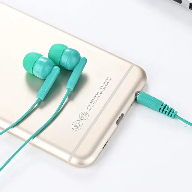 Alt view image 4 of 7 - Gaosen 10 Pack Bulk Kids Earbuds for School Classroom Children, Wired in-Ear Headphones 3.5mm Affordable Earphones for Student Boys Girls Toddler Teen and Adult (Mixed Colors)