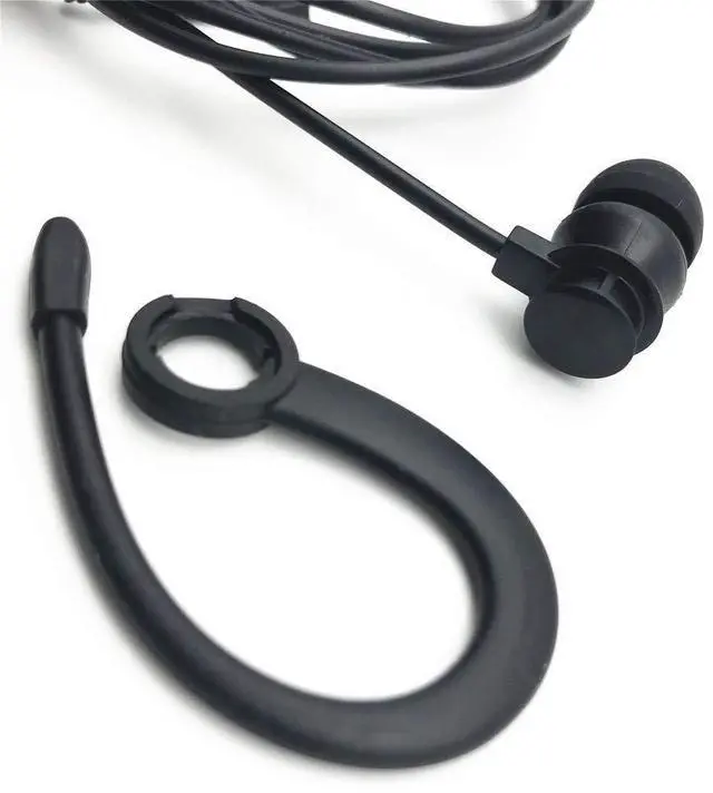 Main image of LINHUIPAD Single Side Earphone in-Ear Stereo to Mono Earbuds,3.5mm Plug Ear Hook Earpiece,Compatible Android Smartphones MP3 Players