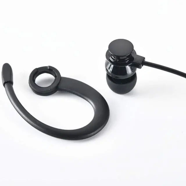 Alt view image 3 of 7 - LINHUIPAD Single Side Earphone in-Ear Stereo to Mono Earbuds,3.5mm Plug Ear Hook Earpiece,Compatible Android Smartphones MP3 Players