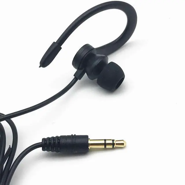 Alt view image 5 of 7 - LINHUIPAD Single Side Earphone in-Ear Stereo to Mono Earbuds,3.5mm Plug Ear Hook Earpiece,Compatible Android Smartphones MP3 Players