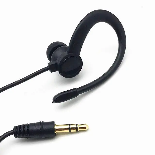 Alt view image 6 of 7 - LINHUIPAD Single Side Earphone in-Ear Stereo to Mono Earbuds,3.5mm Plug Ear Hook Earpiece,Compatible Android Smartphones MP3 Players